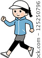Women who walk 125250796