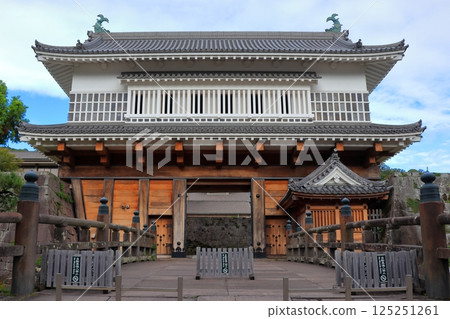 鹿兒島城（鶴丸城）禦呂門外觀（鹿兒島縣） 125251261