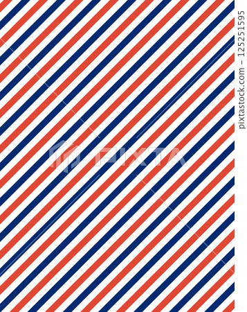 Tricolor stripe pattern 125251595