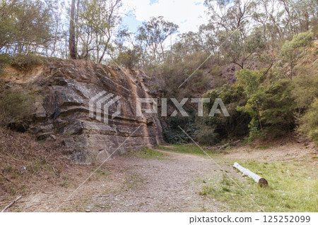 Warrandyte State Reserve Gold Memorial in Melbourne Australia 125252099