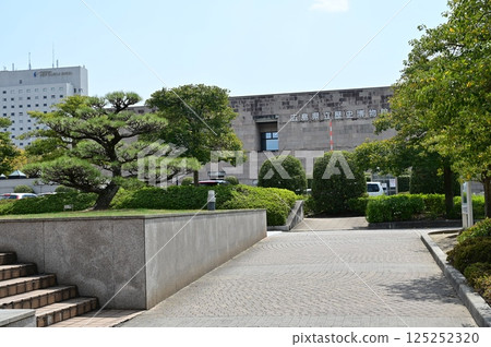 The exterior of Hiroshima Prefectural Museum of History (Fukuyama Kusadoken Museum) 125252320
