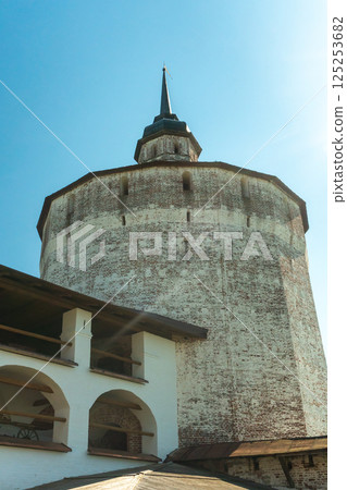 Kirillo-Belozersky Monastery. Russia. Kuznechnaya Tower. Kirillo-Belozersky Monastery. Russia. Kuznechnaya Tower. 125253682