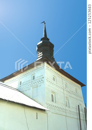 Kirillo-Belozersky Monastery Watchtower with Spire, Russia 125253683