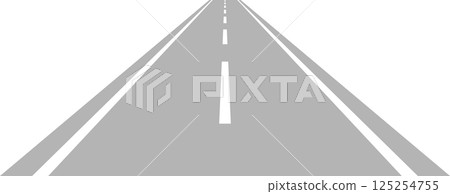 Simple road background with perspective 125254755