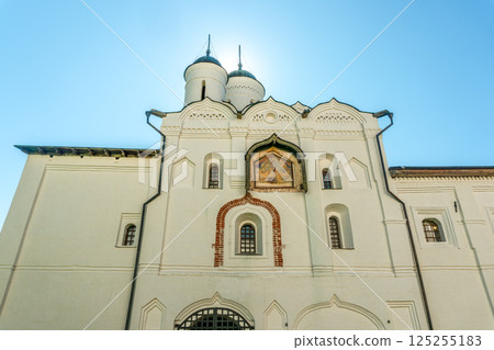 Gate Church of the Transfiguration with Water Gate, Kirillo-Belozersky Monastery, Russia Gate Church of the Transfiguration with Water Gate, Kirillo-Belozersky Monastery, Russia 125255183