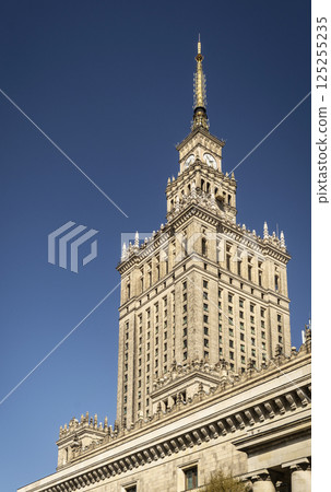 Palace of Culture and Science landmark building in warsaw poland Palace of Culture and Science landmark building in warsaw poland 125255235