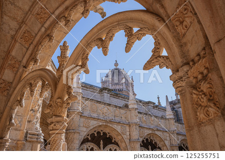 Jeronimos or hieronymites monastery, Lisbon, portugal 125255751
