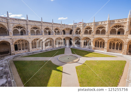Jeronimos or hieronymites monastery, Lisbon, portugal Jeronimos or hieronymites monastery, Lisbon, portugal 125255756