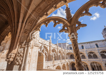 Jeronimos or hieronymites monastery, Lisbon, portugal 125255758