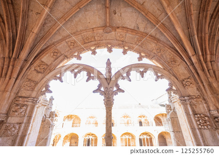 Jeronimos or hieronymites monastery, Lisbon, portugal Jeronimos or hieronymites monastery, Lisbon, portugal 125255760