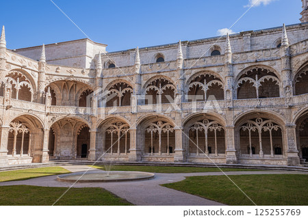 Jeronimos or hieronymites monastery, Lisbon, portugal Jeronimos or hieronymites monastery, Lisbon, portugal 125255769