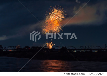 Atsugi Ayu Festival Fireworks Display Kanto Region 125255925