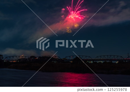 Atsugi Ayu Festival Fireworks Display Kanto Region 125255978