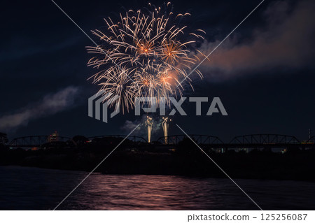 Atsugi Ayu Festival Fireworks Display Kanto Region 125256087