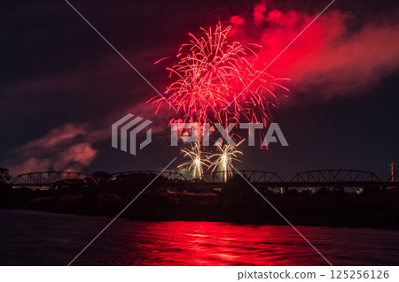 Atsugi Ayu Festival Fireworks Display Kanto Region Atsugi Ayu Festival Fireworks Display Kanto Region 125256126