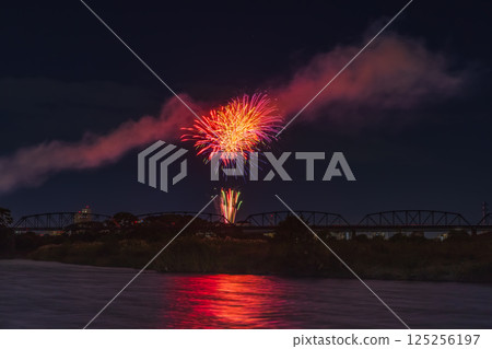 厚木香魚節煙火大會 關東地區 厚木香魚節煙火大會 關東地區 125256197