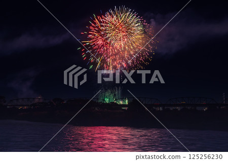 Atsugi Ayu Festival Fireworks Display Kanto Region 125256230