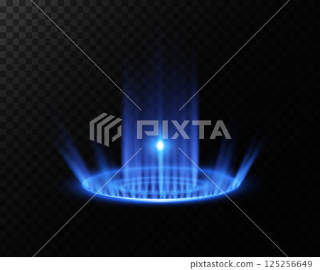 Stylish and Elegant Blue Light Beam Radiating with Stunning Energy Effect Spreading Across the Visual Display Stylish and Elegant Blue Light Beam Radiating with Stunning Energy Effect Spreading Across the Visual Display 125256649