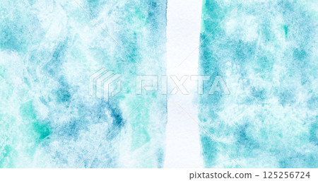Abstract light blue watercolor texture with artistic brush strokes and soft Abstract light blue watercolor texture with artistic brush strokes and soft 125256724