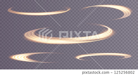 Explore Elegant Light Brush Strokes, ideal for enhancing your design projects and other creative endeavors 125256802