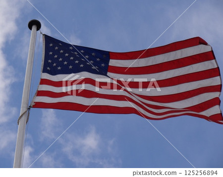 American flag 125256894