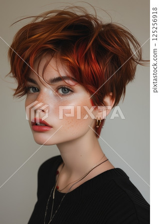 An abstract white background suitable for a wide range of creative projects and design needs 125256918