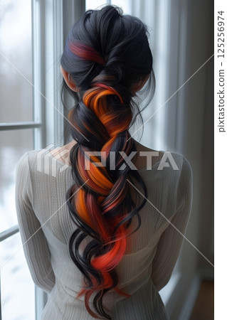 Abstract Minimalist Design Featuring Soft Colors and Shapes That Attract Attention 125256974