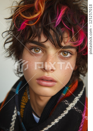 A minimalistic abstract design offers a modern aesthetic that is visually captivating 125257018