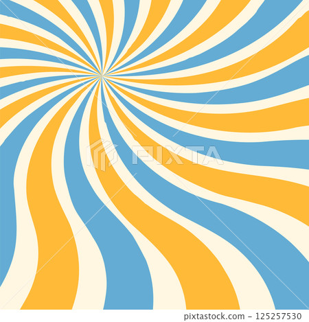 Circus background and spiral retro rays vector pattern. Vintage poster of red white sun or star burst radial lines with grunge texture, circus, carnival, summer fair or chapiteau backdrop Circus background and spiral retro rays vector pattern. Vintage poster of red white sun or star burst radial lines with grunge texture, circus, carnival, summer fair or chapiteau backdrop 125257530