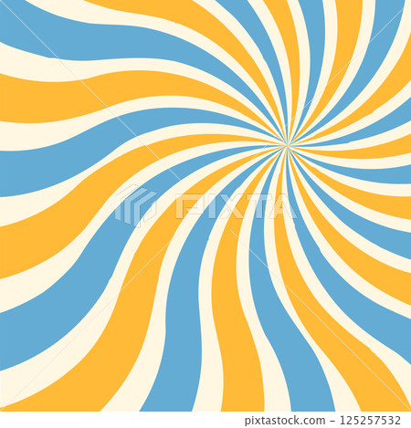 Circus background and spiral retro rays vector pattern. Vintage poster of red white sun or star burst radial lines with grunge texture, circus, carnival, summer fair or chapiteau backdrop Circus background and spiral retro rays vector pattern. Vintage poster of red white sun or star burst radial lines with grunge texture, circus, carnival, summer fair or chapiteau backdrop 125257532