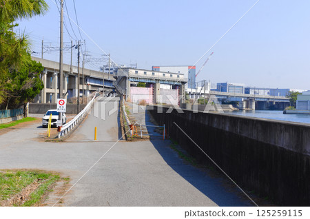 千葉縣市川市媽媽川水門週邊 2025年3月 125259115