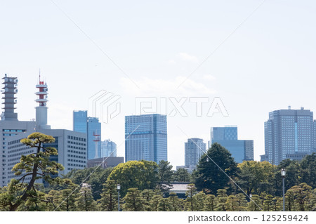 Buildings seen from the square in front of the Imperial Palace Buildings seen from the square in front of the Imperial Palace 125259424