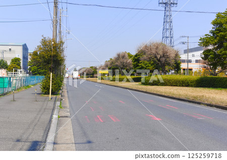 Sanbanze area, Funabashi City, Chiba Prefecture March 2025 Sanbanze area, Funabashi City, Chiba Prefecture March 2025 125259718