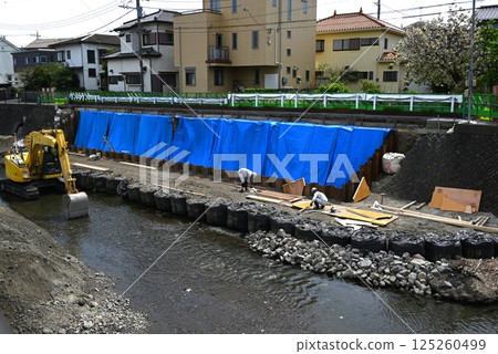 河堤建設、防洪、環境整治 河堤建設、防洪、環境整治 125260499