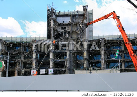 The Kasukabe City Hall building is closing down after 53 years of history and is disappearing... 125261126