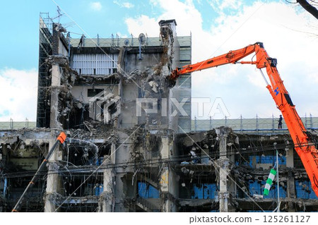 The Kasukabe City Hall building is closing down after 53 years of history and is disappearing... 125261127