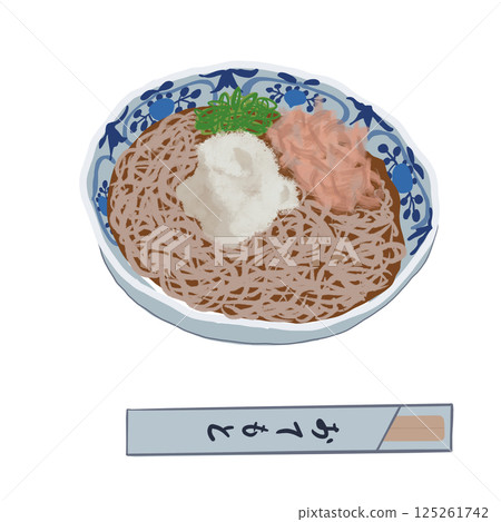 蕎麥麵圖 125261742
