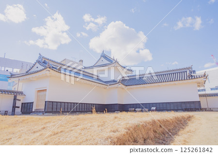 Ibaraki Mito Castle Ninomaru Corner Tower Ibaraki Mito Castle Ninomaru Corner Tower 125261842