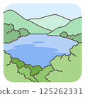 一個湖 125262331