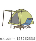 一個帳篷 125262338