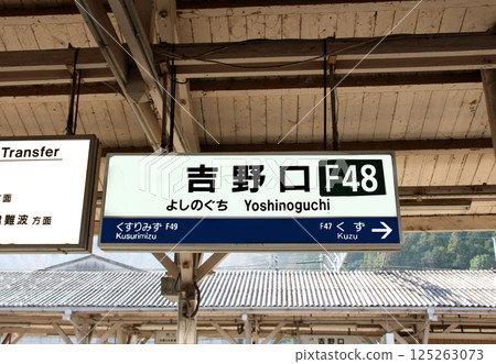 Kintetsu Yoshinoguchi Station (transfer station to JR Yoshinoguchi Station) Kintetsu Yoshinoguchi Station (transfer station to JR Yoshinoguchi Station) 125263073
