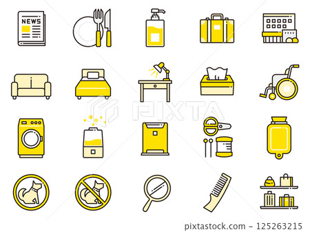 Hotel Amenities Icons 09 Hotel Amenities Icons 09 125263215