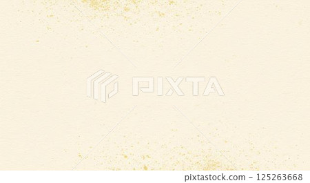 Gold dust falling Japanese pattern background 125263668