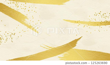 Gold dust falling Japanese pattern background Gold dust falling Japanese pattern background 125263690
