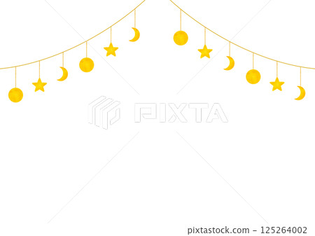 Simple lighting pendant light watercolor illustration Simple lighting pendant light watercolor illustration 125264002