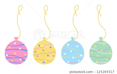 Vector illustration of a summer festival yo-yo. 125265517