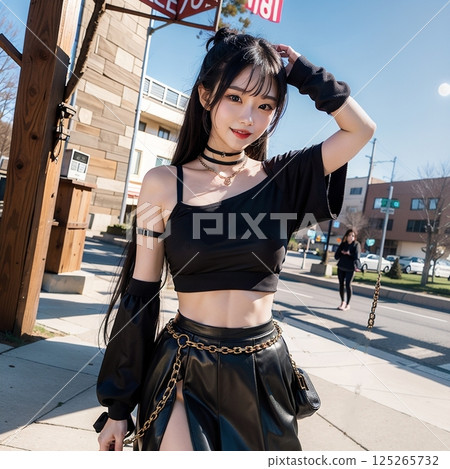 Photo shoot in cosplay costume Photo shoot in cosplay costume 125265732