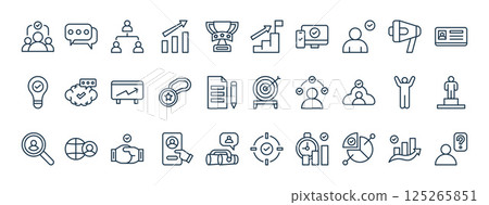 Diverse Business Team Collaborating with Digital Icons in a Modern Office Workspace for Strategic Planning and Innovative Solutions Diverse Business Team Collaborating with Digital Icons in a Modern Office Workspace for Strategic Planning and Innovative Solutions 125265851