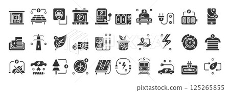 Modern Electric Vehicle Icon Representing Sustainable and Innovative Transportation Solutions for the Future Modern Electric Vehicle Icon Representing Sustainable and Innovative Transportation Solutions for the Future 125265855
