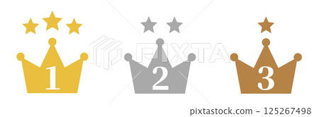 Crown award icon 125267498
